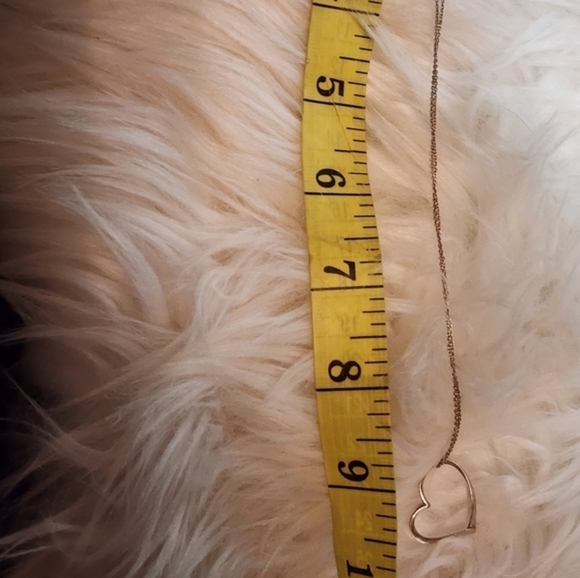 Vintage Twisted Sterling heart Necklace - Picture 4 of 4